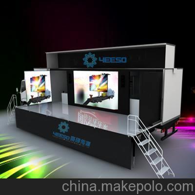 点亮城市之光 YES-C40 LED移动传媒车的创新应用与市场价值